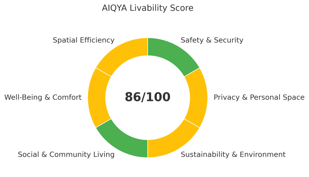 AIQYA LIVABILITY SCORE - SATVVA LAKERIDGE